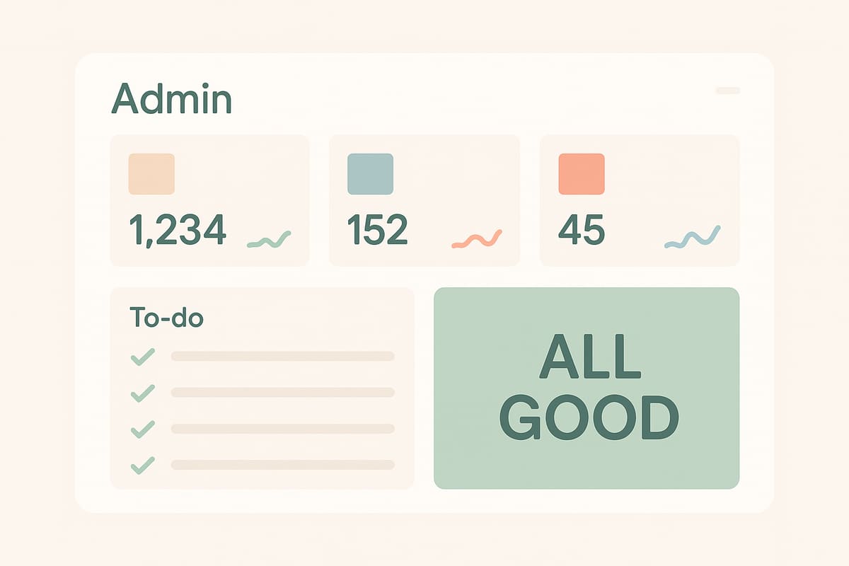 Das Dashboard: Alles, was Sie auf einen Blick wissen müssen
